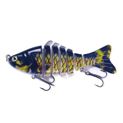 HENGJIA JM062 7 Section Fish Fake Lures VIB Minnow Fishing Lures, JM062 (13), JM062 (3), JM062 (14), JM062 (4), JM062 (5), JM062 (6), JM062 (7), JM062 (8), JM062 (9), JM062 (10), JM062 (11), JM062 (1), JM062 (12), JM062 (2)