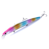 HENGJIA MI101 18cm 26g Long-distance Casting Sea Fishing Fake Lures Minnow Baits, MI101 (2), MI101 (3), MI101 (6), MI101 (8), MI101 (9), MI101 (10), MI101 (5), MI101 (1), MI101 (10 Colors)