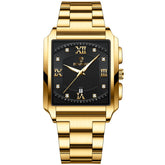 BINBOND B4143 Rectangular Outdoor Men Waterproof Quartz Watches