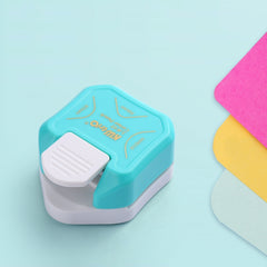 KW-TRIO 3 in 1 Multi-angle Paper Cutter Filleter, YJQ-3, Pink, Flat Angle, Fancy Angle, MJQ-3 Right Angle, MJQ-3 Fillet