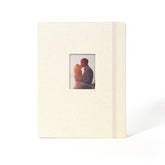 3-inch 208 Pockets Cotton Linen Photo Album Photocard Holder, Khaki, Purple, Grey, Pink, Blue