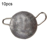 10pcs Fast Hanging Lead Pendant Lure Insertion Lead Inverted Lead, Specification: 3g, 3g, 5g, 7g, 10g, 12g, 14g, 18g, 21g