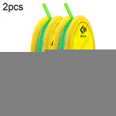 2pcs Outdoor Fishing Anti-tangle Spotted Invisible Line Set with Scale, 3.6m