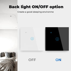 Tuya ZigBee 40A Smart High Power Water Heater Light Air Conditioner Switch Time Voice Remote Control, ZigBee 40A White
