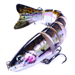 HENGJIA JM064 Multi-section Fish Minnow Bionic Fake Lures Sea Fishing Sinking Lures, JM064 (3), JM064 (4), JM064 (5), JM064 (6), JM064 (7), JM064 (8), JM064 (9), JM064 (10), JM064 (11), JM064 (1), JM064 (12), JM064 (2)
