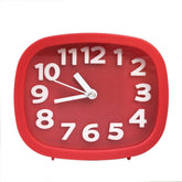 Square Candy Color Stereo Digital Silent Alarm Clock Children Student Alarm Clock, Square (Red), Square (Green), Square (Blue), Square (Black), Square (Pink)