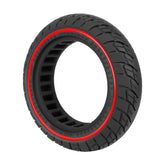 For Ninebot Max G30 10 X 2.5 Inch (60/70-6.5) Scooter Solid Rubber Tire, 10 X 2.5 Inch Red Line, 10 X 2.5 Inch Black