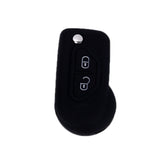 For Citroen C5/Elysee 2pcs Silicone Key Protector, Black, Red, Orange, Sea Blue, Pink, Apple Green