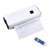 Home Small Phone Office Wireless Wrong Question Paper Student Portable Thermal Printer, Style:, Bluetooth Edition+50pcs A4 Paper, Bluetooth Edition+100pcs A4 Paper, Bluetooth Edition+200pcs A4 Paper, Bluetooth Edition+500pcs A4 Paper
