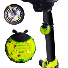 Ladybug Wheel Light Children Balance Bike Bicycle Hub Light, Manual&Automatic, Smart Red, Smart Green, Smart Blue, Manual Red, Manual Green, Manual Blue, Manual Transparent