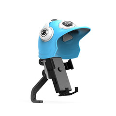 Small Helmet Sunscreen Phone Stand Bracket Motorcycle Mobile Phone Holder,Spec:, Handlebar White, Rearview Mirror Blue, Rearview Mirror White, Blue Helmet, White Helmet, Handlebar Black, Handlebar Yellow, Rearview Mirror Black, Rearview Mirror Yellow