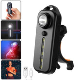 Bicycle Tail Light Type-C Rechargeable Outdoor Warning Light With Pen Clip, W677