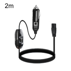 12V/24V Car Refrigerator Cable B Suffix Cigarette Lighter Plug Power Cord, Length:, 1m With Switch, 2m Without Switch, 2m With Switch, 3m Without Switch, 3m With Switch, 4m Without Switch, 4m With Switch, 5m Without Switch, 5m With Switch
