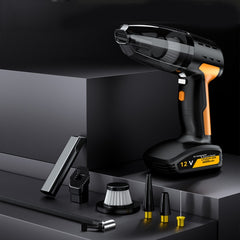 5 In 1 60W Double Motor Car Vacuum Cleaner With Blowing Air Pump Pressure Measuring Lighting Function, SUITU ST-6637 Wired, SUITU ST-6637 Wireless Model, SUITU ST-6637 Wireless+Toolbox