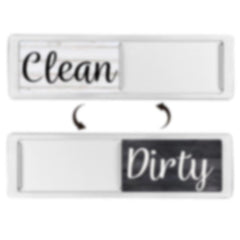 Dishwasher Magnet Clean Dirty Sign Double-Sided Refrigerator Magnet, Silver Wood Grain, Black Wood Grain, Silver Wood Grain Lace, Silver Lace White Gray, Silver White Coffee Horizontal Wood Grain, Silver White Black Marble