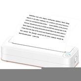 Bluetooth Connection Inkless A4 Printer Portable Mini Student Office Home Photo Printer, X8