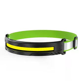 Portable Outdoor Camping Strong Light Rechargeable Warning Headlamp, COB No Induction, COB Induction, LED Induction
