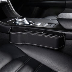 Car Crevice Storage Box Seat Decoration Finishing Box, Black Leather Principal Driver, Black Leather Co-pilot, Beige Leather Principal Driver, Beige Leather Co-pilot, Mocha Brown Leather Principal Driver, Mocha Brown Co-pilot, Red Suede Principal Drive...