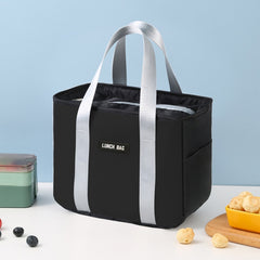 Portable Insulation Bag Waterproof Small Meal Bag Aluminum Foil Thickened Lunch Bag
