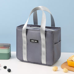 Portable Insulation Bag Waterproof Small Meal Bag Aluminum Foil Thickened Lunch Bag
