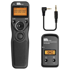 Pixel TW283 Shutter Wireless Delay Remote Control SLR Shutter Flasher, For Canon E3, For Canon N3, For Nikon DC0, For Nikon DC2, For Sony S1, For Sony S2, For Instax 90, For Instax E3