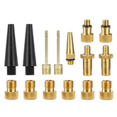 SV/AV/DV Bicycle Valve Adapter Set Bike Ball Pump Accessories, 15 in 1, 24 in 1 with Leather Ring, 25 in 1, 24 in 1, 32 in 1, 16 in 1, 10 in 1, 3sets 3 in 1, 12 in 1, 3sets 5 in 1, 3sets 4 in 1, 3sets 4 in 1 Gold, 14 in 1, 16 in 1 with Split Box