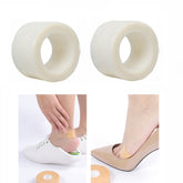 2pcs 5m/Roll Anti-Wear Heel Stickers Foot Care Sticker, Transparent, Yellow