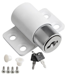Door And Window Limit Lock Sliding Door Retainer Child Safety Lock, White No Screw, Silver No Screw, Black No Screw, White With Screw, Silver With Screw, Black With Screw