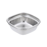 Stainless Steel Square Sauce Dish Hotpot Seasoning Disc Barbecue Tableware, 1 Grid (Silver), 2 Grid (Silver), 3 Grid (Silver), 4 Grid (Silver), 1 Grid (Gold), 2 Grid (Gold), 3 Grid (Gold), 4 Grid (Gold)