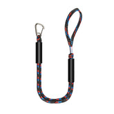 Pier Stainless Steel Clamp Boat Rope Accessories PWC Built-In Buffer Kayak Mooring Cable, Black, Black Blue Red, Blue White Black