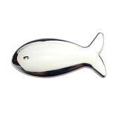 Fish-Shaped Car Metal Stickers Car Body Tail Marker Decorative Decals, Fish-Shaped