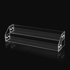 Acrylic Nail Polish Display Rack Transparent Ladder Stand Cosmetic Essential Oil Bottle Holder, 2 Layers, 3 Layers, 4 Layers, 5 Layers, 6 Layers, 7 Layers