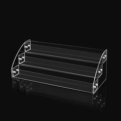 Acrylic Nail Polish Display Rack Transparent Ladder Stand Cosmetic Essential Oil Bottle Holder, 2 Layers, 3 Layers, 4 Layers, 5 Layers, 6 Layers, 7 Layers