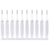 10pcs /Pack Multifunctional Shower Hole Cleaning Brush Anti-Blocking Bath Faucet Washing Tool