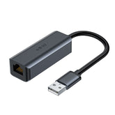 JINGHUA Gigabit LAN Converter For Computer External Driverless Network Card, USB3.0 Single Port, Type-C Single Port, USB3.0 Four Port, Type-C Four Port