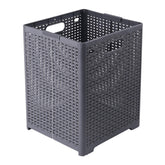 Foldable Dirty Clothes Basket Wall Mounted Bathroom Dirty Clothes Storage Frame Plastic Laundry Basket, Plus Large Gray, Plus Large Black, Extra Large Black, Extra Large White, Extra Large Gray