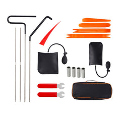 Car Audio Repair Disassembly Auxiliary Emergency Tool Kit, Orange 18pcs/set, Purple Red 18pcs/set, Red 22pcs/set, Blue 22pcs/set, Blue 23pcs/set, 27pcs/set