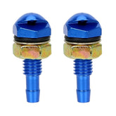 2pcs /Set Automotive Glass Washer Sprayer Aluminum Cap Nozzle