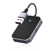 Car Carplay Box Wired to Wireless Bluetooth Adapter, For Android, For IOS, 2 in 1