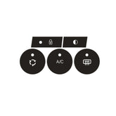 For Citroen C4L 2014-2018 Air Conditioning Door Lock Button Repair Sticker