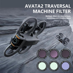 For DJI Avata 2 Traverser Filter Accessories Camera Scrim Polarizing Lens, JSR-2050-19 ND8PL+ND16PL+ND32PL+ND64PL, JSR-2050-20 UV+CPL+ND8+ND16+ND32+ND64, JSR-2050-21 UV+CPL+ND8+ND16+ND32+ND64+NIGHT+STAR
