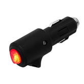 15A Car LED Indicator Light With Switch Cigarette Lighter Plug, LW-047-7