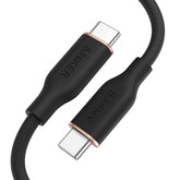 ANKER A8553 Powerline III 1.8m Skin Friendly Dual Type-C Data Cable PD100W Fast Charging Cable, 1.8m