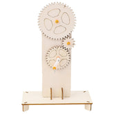 Gear Triple Action Physics Experiment Variable Speed Transmission Material Kit Kids Puzzle Toy, Gear Triple Action
