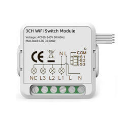 Smart Switch Module For Alexa / Google Home / Tuya Smart Life APP, 1CH WiFi, 2CH WiFi, 3CH WiFi, 4CH WiFi, 1CH Zigbee, 2CH Zigbee, 3CH Zigbee, 4CH Zigbee