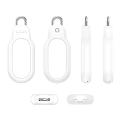 For Samsung Galaxy SmartTag2 Anti-lost Device PC Safety Lock Protection Dustproof Case