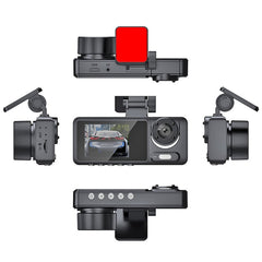 High-Definition Night Vision Driving Recorder, Dual Recording No WIFI, Triple Recording No WIFI, Triple Recording With WIFI Mobile Playback