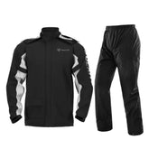 SULAITE Outdoor Motorcycle Riding Full Body Split Raincoat Suit, L, XL, XXL, XXXL