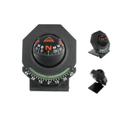 2 In 1 Car Compass With Slope Gauge Foldable High Precision Guide Ball, LC452