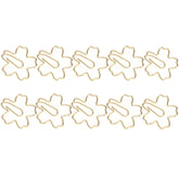 Metal Special-shaped Paper Clips File Classification And Storage Paper Clips, 10pcs /Box Sakura